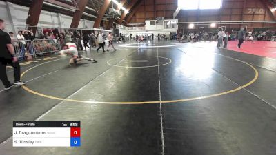 132 kg Semifinal - Jack Dragoumanos, Doughboy vs Sid Tildsley, Dwc