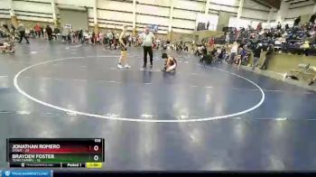 106 lbs Round 2 (4 Team) - Brayden Foster, Team Champs vs Jonathan Romero, Stout