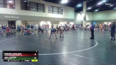 220 lbs Placement Matches (16 Team) - Nick Saxton, Iowa Gables vs Porter Loveland, Applied Pressure X Kame