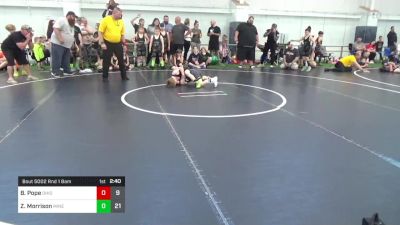 70 lbs Round 1 - Bristol Pope, Ohio Gold vs Zander Morrison, Mineral Wells Bulldawgs