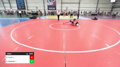 138 lbs Consi Of 32 #1 - Grier Hunt, AL vs Garrett Madole, WY