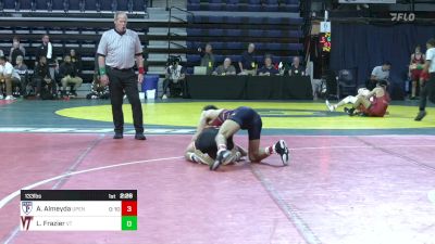 133 lbs Round Of 16 - Alex Almeyda, Univ Of Pennsylvania vs Logan Frazier, Virginia Tech