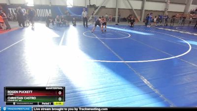 105 lbs Quarterfinal - Rogen Puckett, COWA vs Christian Castro, Lionheart WC