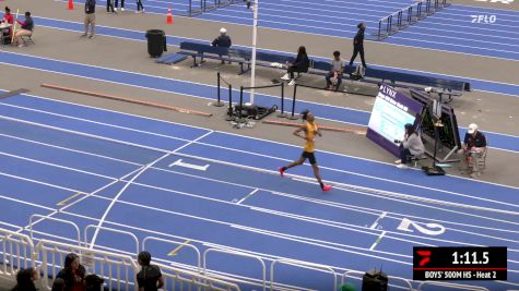 High School Boys' 500m, Prelims 2