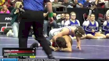 Replay: Mat 1 - 2022 Iowa HS Wrestling State Championship | Feb 19 @ 6 PM