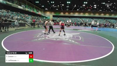 165 lbs Consi Of 16 #2 - Timothy Cowan, California Baptist University-UNATT vs Tanner Lofthouse, Utah Valley