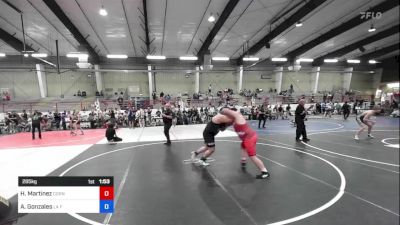 285 kg Rr Rnd 1 - Hunter Martinez, Cornerstone Wrestling Club vs Aydan Gonzales, La Familia