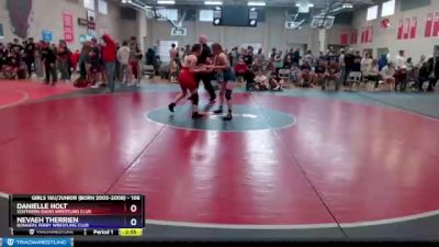 106 lbs Round 2 - Danielle Holt, Southern Idaho Wrestling Club vs Nevaeh Therrien, Bonners Ferry Wrestling Club