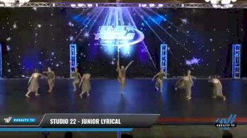Studio 22 - Junior Lyrical [2021 Junior - Prep - Contemporary/Lyrical Day 2] 2021 The U.S. Finals: Phoenix