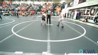 105 lbs Consolation - Kole Knoke, Sallisaw Takedown Club vs Joncarlo Claudio, Jenks Trojan Wrestling Club