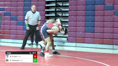 125 lbs Round Of 16 - Brady Pruett, Univ Of Pennsylvania vs Desmond Pleasant, Drexel