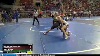 152 lbs Semis & Wb - Kael Kovar, Carrington vs Jaylen Baumgarten, Central Cass
