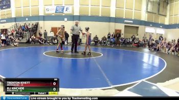 90 lbs Round 3 (4 Team) - Trenton Kivett, Brownsburg vs Eli Kincaide, Noblesville