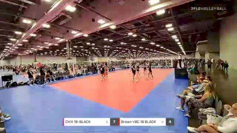 CHiX 16-BLACK vs Brown VBC 16 BLACK - 2022 JVA Summerfest presented by Nike