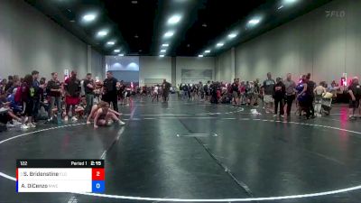 122 lbs Quarterfinal - Sydney Bridenstine, Florida vs Abby DiCenzo, Mayhem Wrestling Club