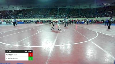 150 lbs Consi Of 16 #2 - Maddax Mobly, Sulphur vs Vann Wildcat, Pawhuska