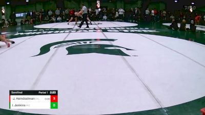 285 lbs Semifinal - Josh Heindselman, Oklahoma vs Ira Jenkins, Michigan