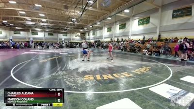 98/106 Cons. Semi - Maddon Odland, Redfield Wrestling vs Charles Aldana, Madison