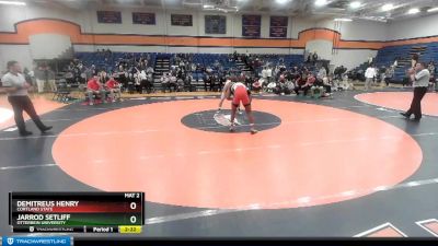 197 lbs 1st Place Match - Demitreus Henry, Cortland State vs Jarrod Setliff, Otterbein University