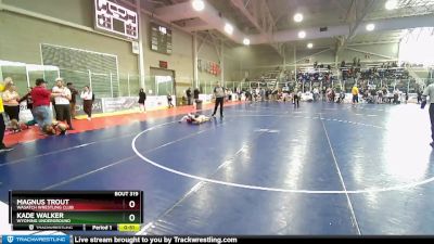 52 lbs 2nd Place Match - Magnus Trout, Wasatch Wrestling Club vs Kade Walker, Wyoming Underground