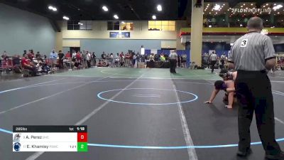 285 lbs Consi Of 8 #1 - Alexander Perez, Grays Harbor vs Elias Khamisy, Penn State WC