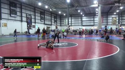 65 lbs Champ. Round 3 - Maximilian Gonzales, Iron Tide Wrestling Club vs Zack Bednarczyk, Hanover Hawkeye