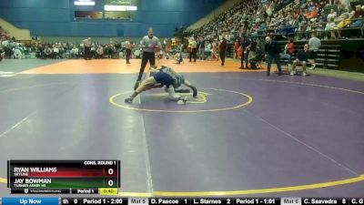 3 - 126 lbs Cons. Round 1 - Jay Bowman, Turner Ashby HS vs Ryan Williams, Skyline