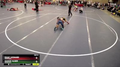 138 lbs Champ. Round 1 - Isaac Leonard, Minnesota vs Damon Alger, Minnesota