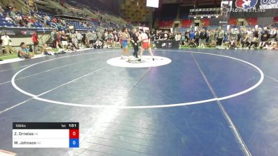 106 lbs Rnd Of 32 - Zaiyahn Ornelas, Nebraska vs Mac Johnson, North Carolina