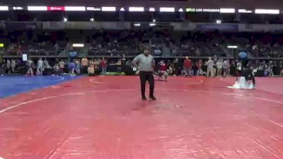 138 lbs Quarterfinal - Ayden Hunsinger, Wyalusing vs Israel Martinez, Grimm's Reapers