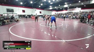 157 lbs Quarterfinal - Ivan Natceli, Chaparral vs Bobby Baeder, Dana Hills