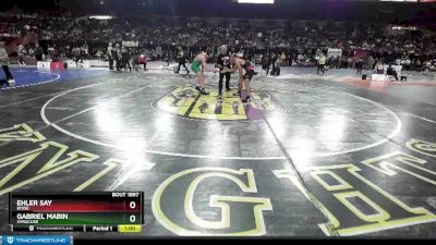 152 lbs Cons. Round 5 - Ehler Say, Boise vs Gabriel Mabin, Syracuse