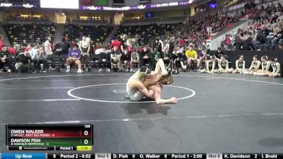 138 lbs Consolation Wb - Dawson Fish, 8-Dubuque Hempstead vs Owen Walker, 5-Valley, West Des Moines