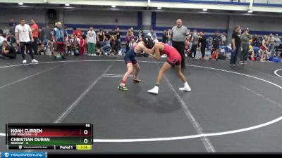 96 lbs Round 1 (8 Team) - Noah Curren, Mat Assassins vs Christian Duran, Rednose