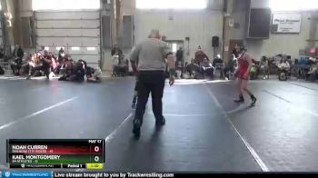 92 lbs Round 2 (8 Team) - Noah Curren, Railroad City Riders vs Kael Montgomery, 84 Athletes