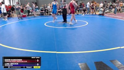 165 lbs Cons. Round 3 - Gavin Kaikkonen, Thurston County Wrestling Club vs Luke Sincock, Washington