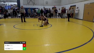 107 lbs Consy 7 - Carter Shin, Chantilly-VA vs Alex Diaz, Council Rock North