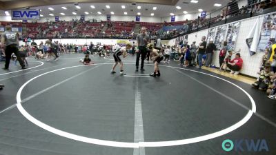 58 lbs Consi Of 8 #2 - Jarod Smith, Tecumseh Youth Wrestling vs River Pearson, Scrap Yard Training