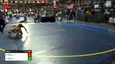 60 lbs Round Of 32 - Frankie Bryan, Chambersburg vs Zane Piercy, Oil City