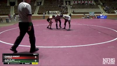 145 lbs 3rd Place Match - Charles Knight, Gulf Shores vs Alex Plaia, John Carroll Catholic HS