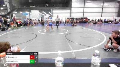 110 lbs Rr Rnd 4 - Emmitt Henley, Alien Outsider vs Bradon Binetti, Apex/Tristate Training Center