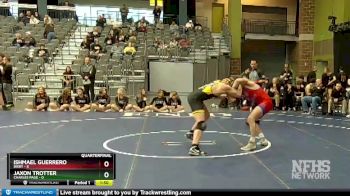 157 lbs Quarterfinals (8 Team) - Ishmael Guerrero, Bixby vs Jaxon Trotter, Charles Page