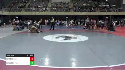 135 lbs Quarterfinal - David White, Athens vs Bryant Lightly, Prospect Park