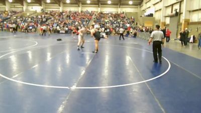 288 lbs Champ. Round 2 - Matthew Montgomery, Mountain Ridge vs Gage Thacker, Murray