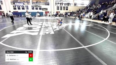 127 lbs Consi Of 8 #2 - Charlie DeSena, Lake Highland Prep vs Colin Walther, Conwell Egan