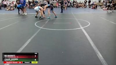 138 lbs Round 4 (8 Team) - Bo Bassett, The Compound RTC vs Chase Hansen, Seagull Blue