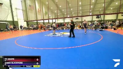 132 lbs Cons. Round 2 - Ty Adams, ID vs Saber Blackmore, ID