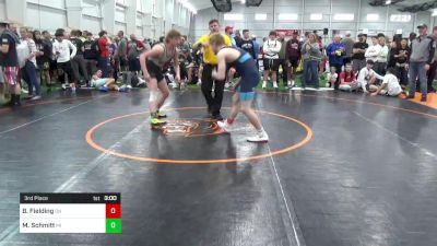 E-139 lbs 3rd Place - Brogan Fielding, OH vs Mason Schmitt, MI