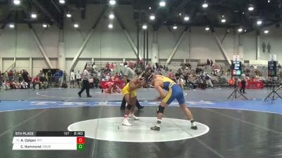 157 lbs 5th place - Archie Colgan, Wyoming vs Coleman Hammond, CSU-Bakersfield