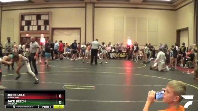 85 lbs Champ. Round 1 - Jack Beech, American vs John Saile, Attack Mat